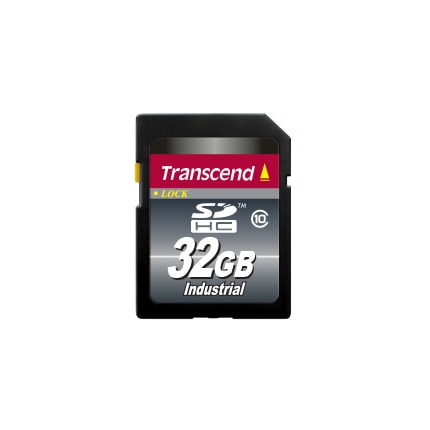 Transcend Industrial - flash memory card - 32 GB - SDHC