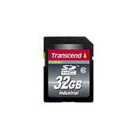 Transcend Industrial - flash memory card - 32 GB - SDHC