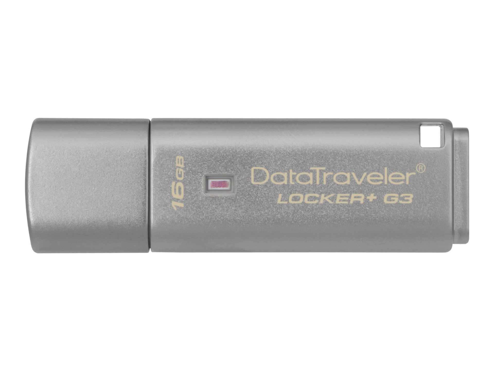 Kingston DataTraveler Locker+ G3 - USB flash drive - 16 GB