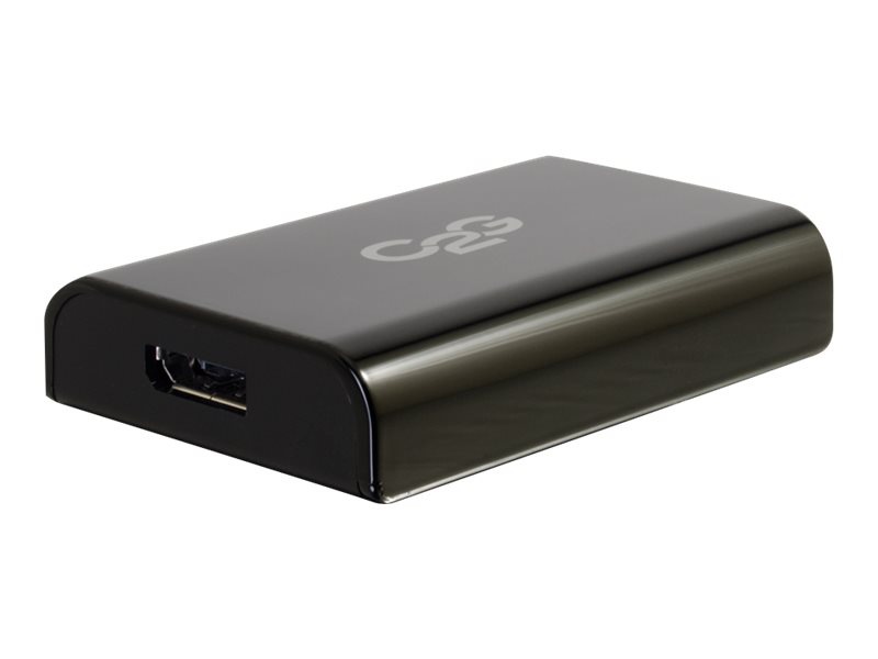 C2G USB 3.0 to DisplayPort Audio/Video Adapter - External Video Card - external video adapter - black