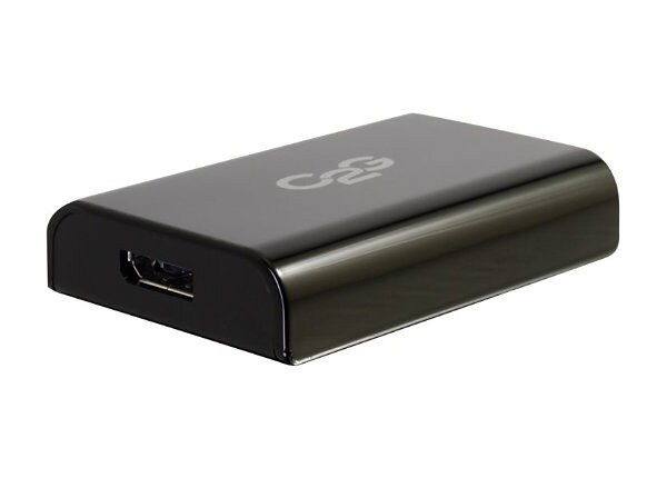 C2G USB 3.0 to DisplayPort Audio/Video Adapter - External Video Card - external video adapter - black