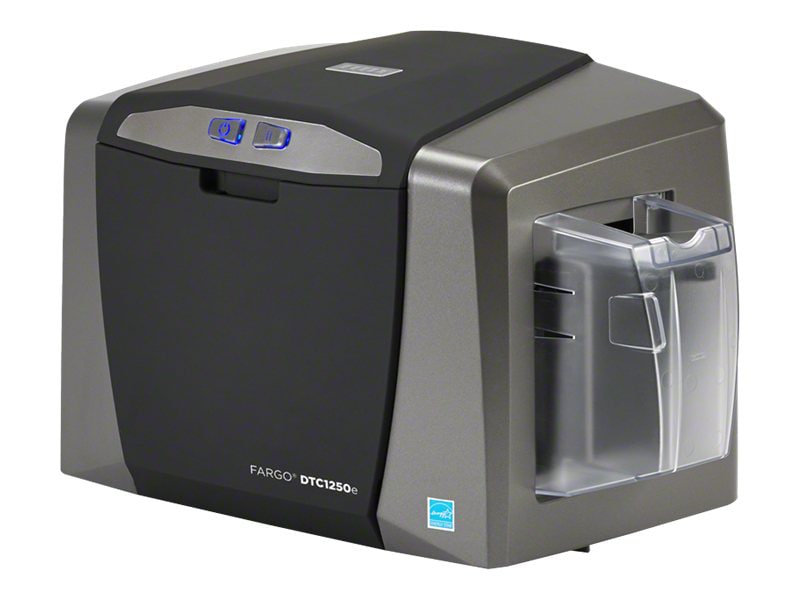 Fargo DTC 1250E - plastic card printer - color - dye sublimation/thermal re