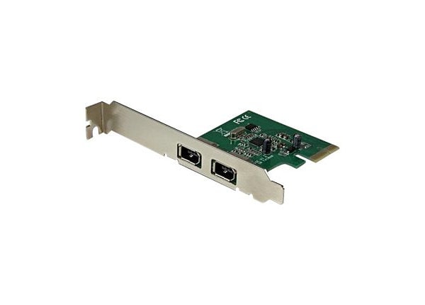 StarTech.com 2 Port 1394a PCI Express FireWire Card - PCIe FireWire Adapter - FireWire adapter