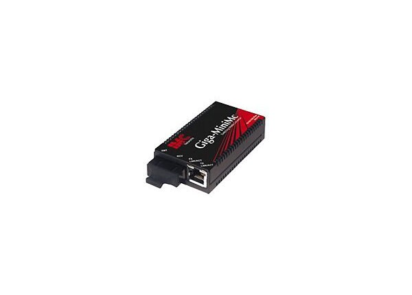 IMC Giga-MiniMc - fiber media converter - 10Mb LAN, 100Mb LAN, GigE