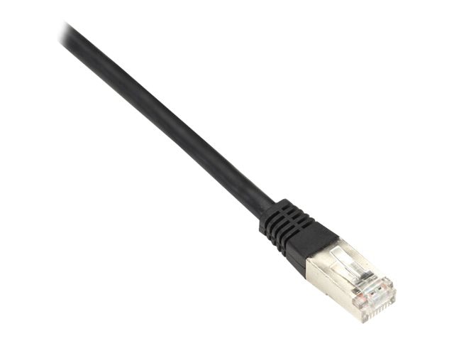 Black Box 25ft Shielded Black Cat5 Cat5e 100Mhz Ethernet Patch Cable