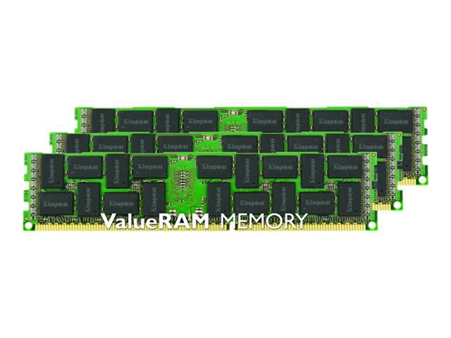 Kingston ValueRAM - DDR3 - 12 GB : 3 x 4 GB - DIMM 240-pin