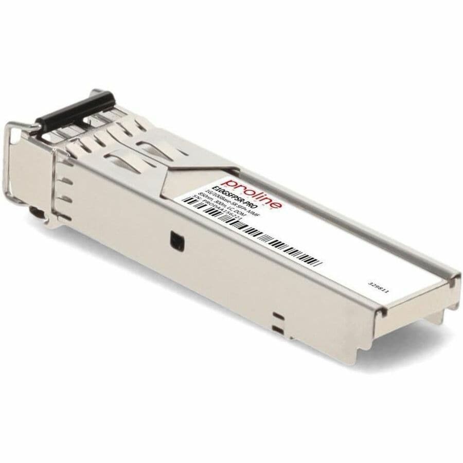 Thumbnail 5 of 10 for Proline Intel® E10GSFPSR Compatible TAA 1G/10GBase-SR SFP+ Transceiver Dual-Rate (MMF, 850nm, 300m, LC, DOM, 0 to 70C)