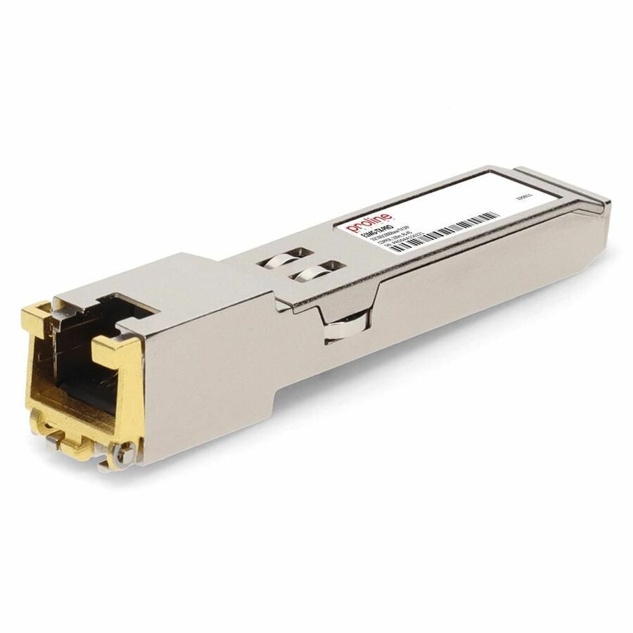 Thumbnail 2 of 10 for Proline Brocade® (Formerly) E1MG-TX Compatible TAA 10/100/1000Base-TX SFP Transceiver (Copper, 100m, RJ-45)