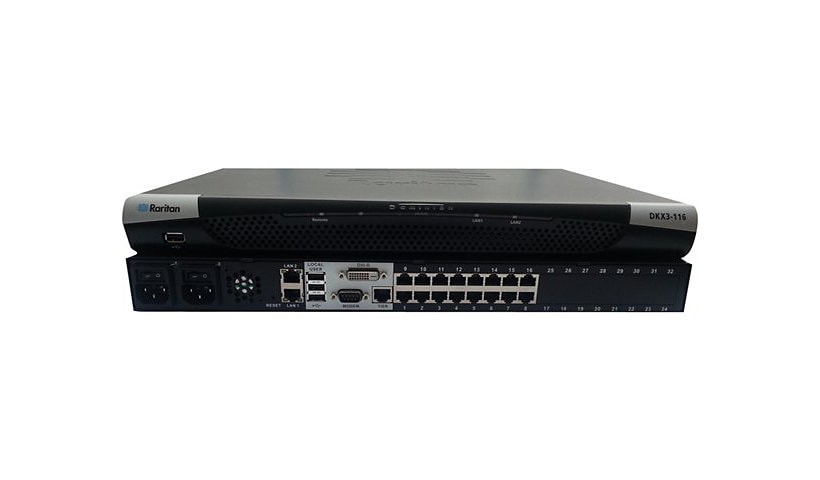 Raritan Dominion DKX3-116 - KVM switch - 16 ports - rack-mountable