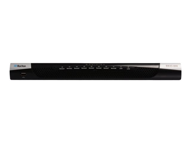 Raritan Dominion DKX3-808 - KVM switch - 8 ports - rack-mountable