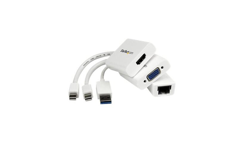 StarTech.com VGA HDMI Gigabit Ethernet Adapter Kit for MacBook Air