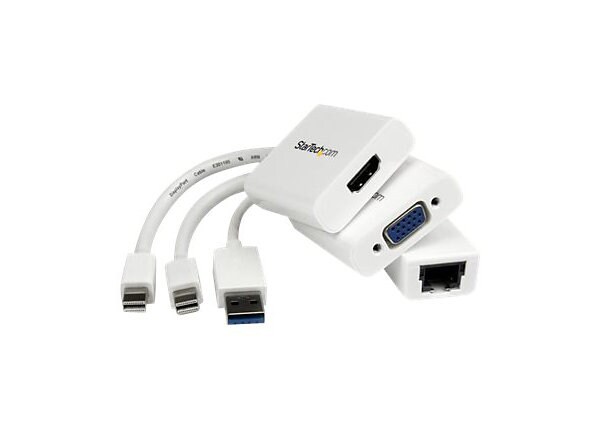 StarTech.com VGA HDMI Gigabit Ethernet Adapter Kit for MacBook Air