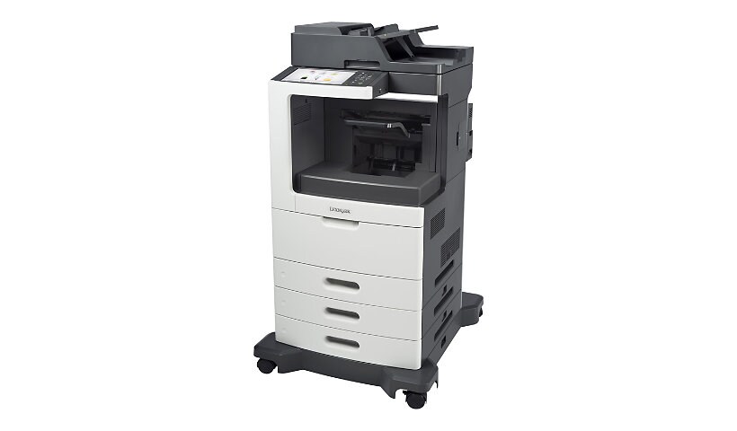 Lexmark MX810dtfe 55 ppm Monochrome Multi-Function Printer
