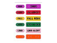 Zebra Spot Alert Labels - wristbands - 12000 label(s) -