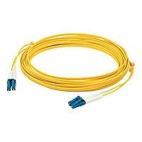 Proline 1m LC (M) to LC (M) Yellow OS2 Duplex Fiber OFNR Patch Cable