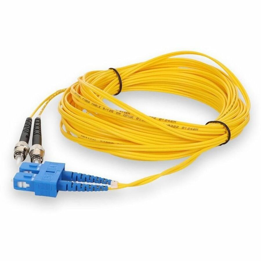 Proline 3m ST to SC Yellow OS2 Duplex OFNR (Riser-Rated) SMF Fiber Patch Ca