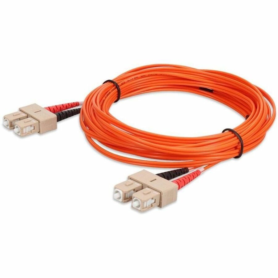 Proline 1m SC to SC Orange OM1 Duplex OFNR (Riser-Rated) MMF Fiber Patch Ca
