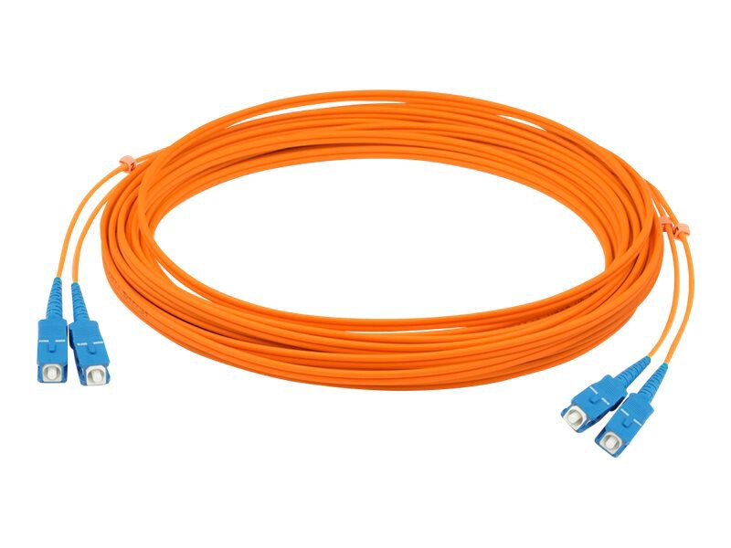 Proline 3m SC (M) to SC (M) Orange OM1 Duplex Fiber OFNR Patch Cable