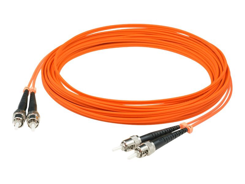 Proline 10m ST (M) to ST (M) Orange OM1 Duplex Fiber OFNR Patch Cable