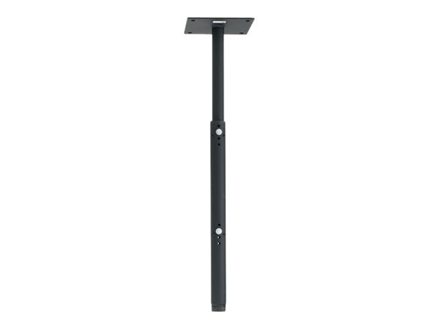 Chief 8" Ceiling Plate with 1.5" NPT 24-46" Extension Column - Black mounti