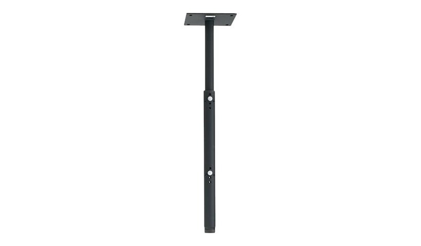 Chief 8" Ceiling Plate with 1.5" NPT 24-46" Extension Column - Black mounting component - black