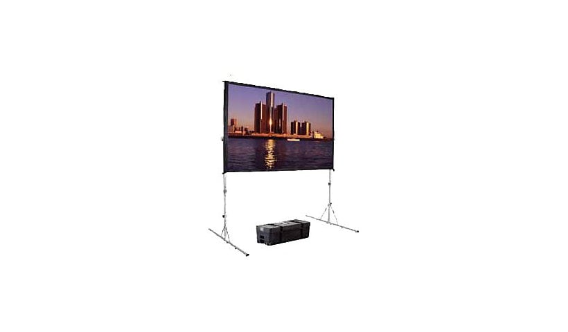 Da-Lite Fast-Fold Deluxe Screen System Wide Format - projection screen with