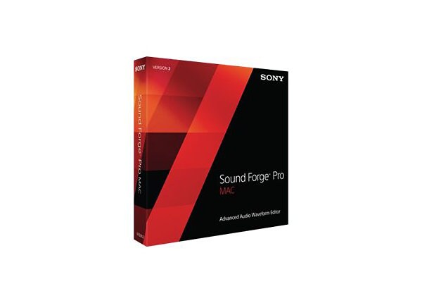 Sound Forge Pro Mac ( v. 2 ) - box pack