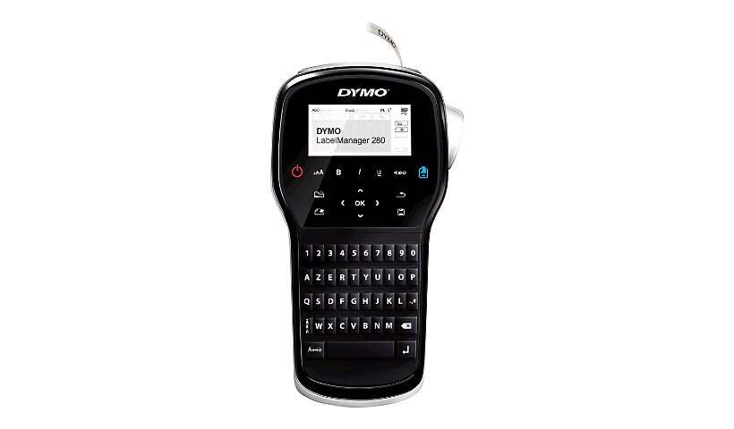 Dymo LabelMANAGER 280 - labelmaker - B/W - thermal transfer