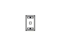 Belden KeyConnect faceplate