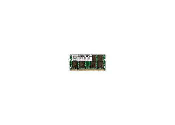 Transcend JetRAM - DDR2 - 2 GB - SO-DIMM 200-pin - unbuffered