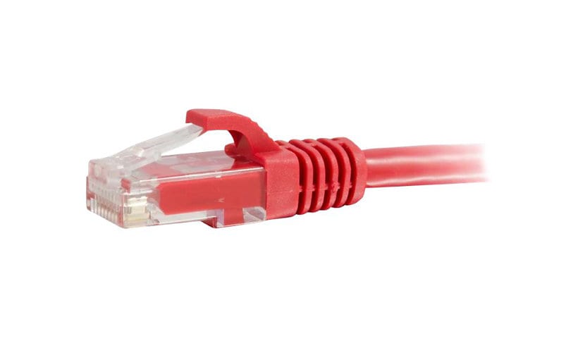 C2G 6in Cat6 Ethernet Cable - Snagless Unshielded (UTP) - Red - patch cable