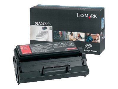 Lexmark 08A0477 Hi-Yield Black Toner Cartridge