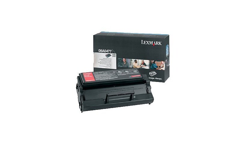 Lexmark 08A0477 Hi-Yield Black Toner Cartridge