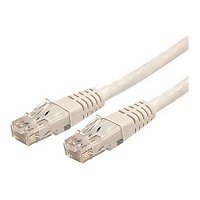 StarTech.com CAT6 Ethernet Cable 1' White 650MHz Molded Patch Cord PoE++