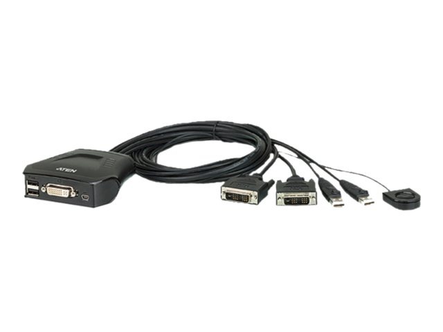 ATEN CS22D - KVM switch - 2 ports