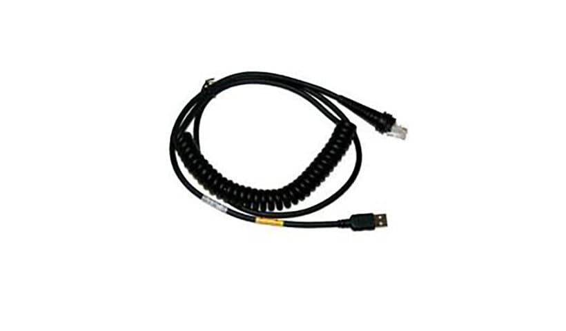 Honeywell - serial / power cable - RJ-50 to DB-9 - 10 ft