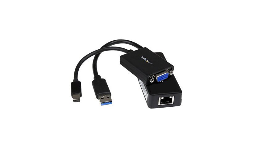 StarTech.com ThinkPad X1 Carbon VGA and USB 3 Gigabit Ethernet Adapter Kit