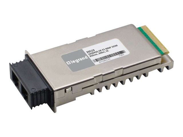 C2G Cisco X2-10GB-SR Compatible 10GBase-SR MMF X2 Transceiver Module TAA - X2 transceiver module - 10 Gigabit Ethernet