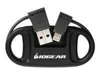 IOGEAR Charge & Sync Keychain - Lightning cable - Lightning / USB - 6.2 in