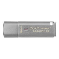 Kingston DataTraveler Locker+ G3 - clé USB - 64 Go