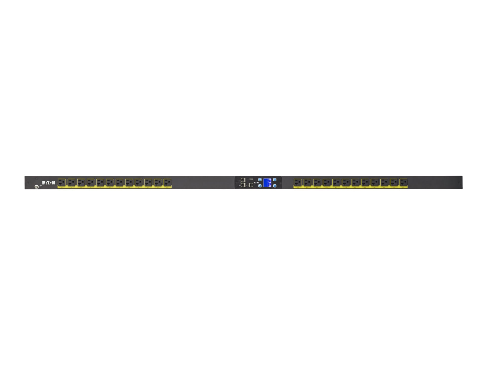 Eaton Metered Input Rack PDU 1.92 kW max 120V 16A 0U Vert. Single-Phase PDU