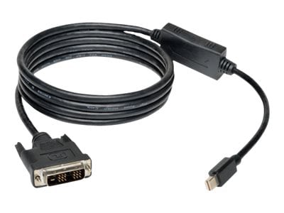 Eaton Tripp Lite Series Mini DisplayPort 1.2 to DVI Adapter Cable (M/M), 1080p, 6 ft. (1.8 m) - display cable - 6 ft