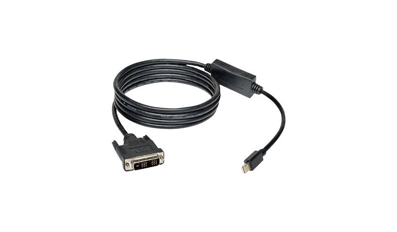 Eaton Tripp Lite Series Mini DisplayPort 1.2 to DVI Adapter Cable (M/M), 1080p, 6 ft. (1.8 m) - display cable - 6 ft