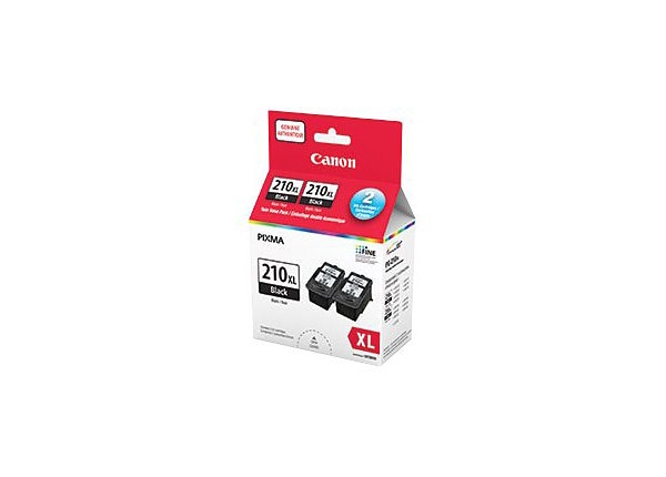 Canon PG-210 XL Twin Pack - 2-pack - Extra Large - black - original - ink tank