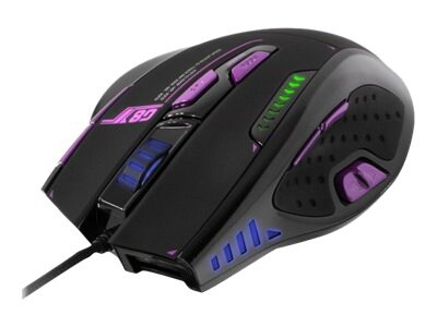AZIO by Aluratek G8 USB Laser Gaming Mouse - mouse - USB