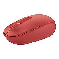 Microsoft Wireless Mobile Mouse 1850 - mouse - 2.4 GHz - flame red