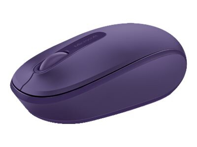 Microsoft Wireless Mobile Mouse 1850 - mouse - 2.4 GHz - pantone purple
