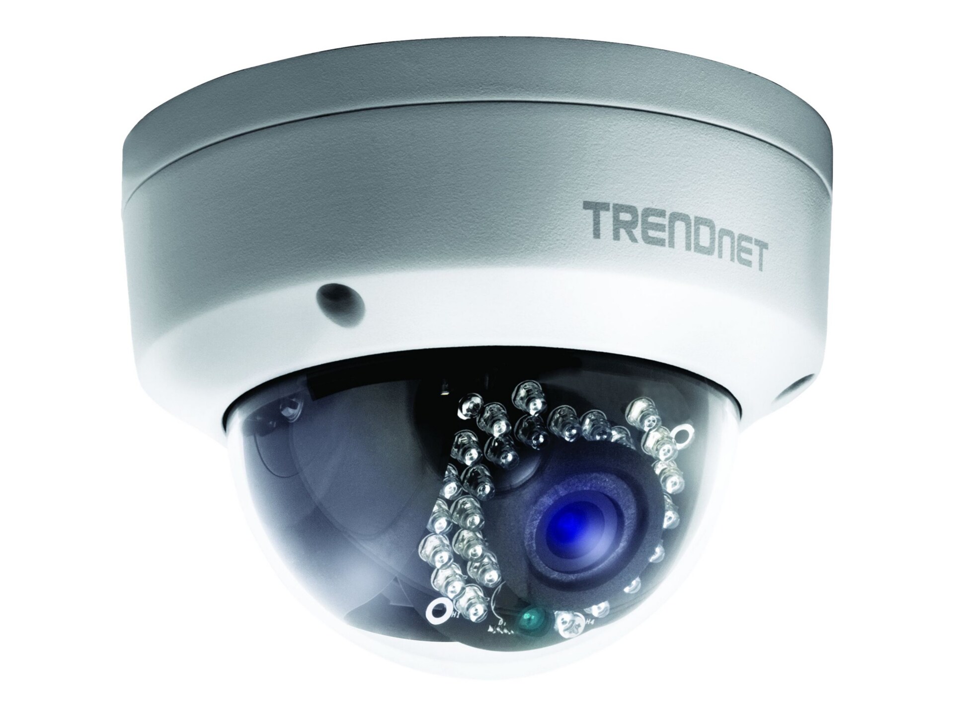 TRENDnet TV IP311PI Outdoor 3 MP PoE Dome Day/Night Network Camera - network surveillance camera