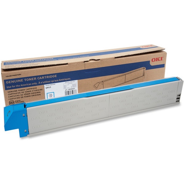OKI - cyan - original - toner cartridge