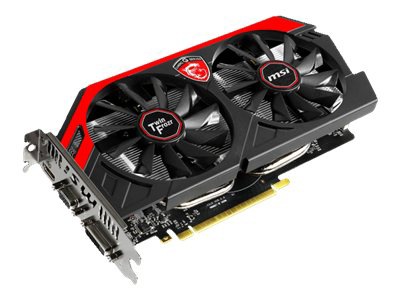 MSI N750Ti TF 2GD5/OC graphics card - GF GTX 750 Ti - 2 GB